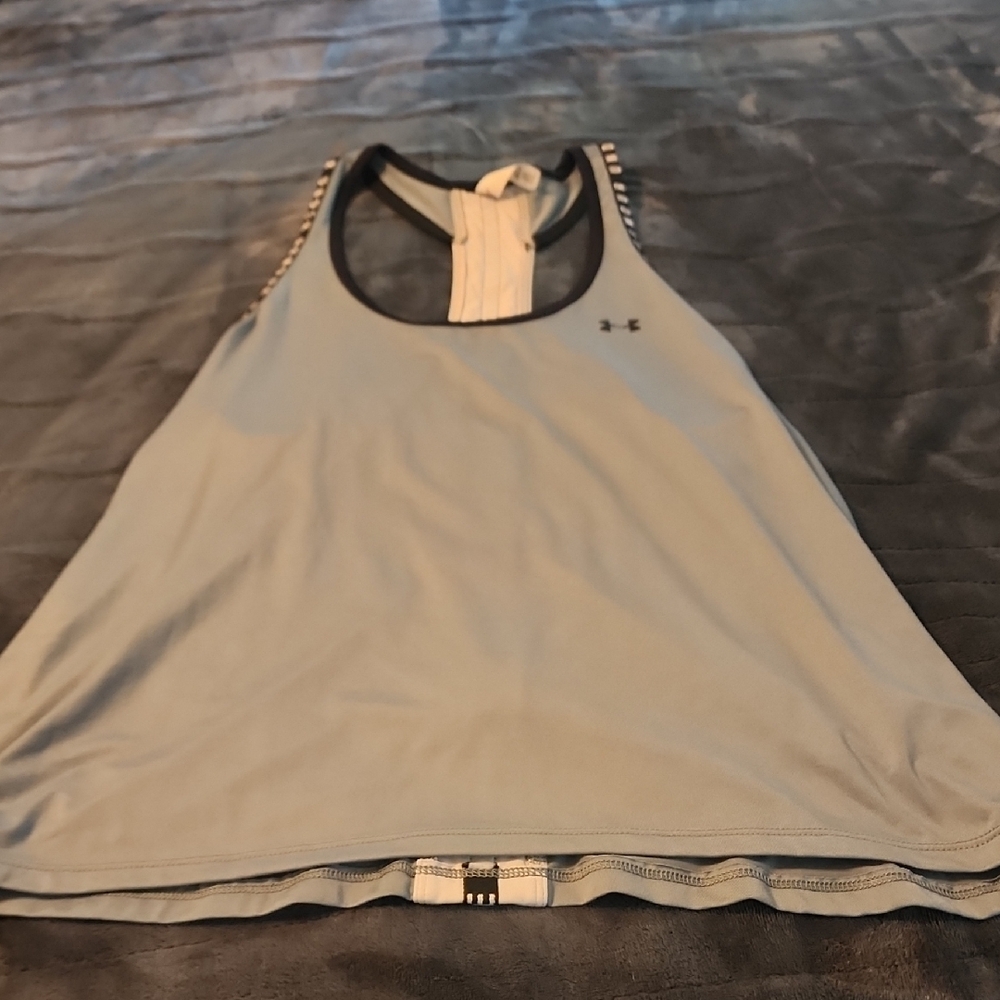 Under Armour Gray Racerback Tank Top